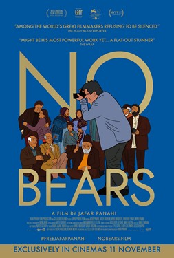 Poster of Jafar Panahi's "No Bears"
