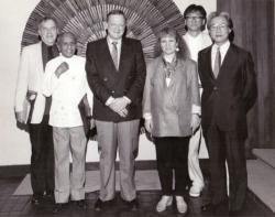 Tadao Sato was on the Hawaiʻi International Film Festival jury in 1988 along with the other jury members- Donald Richie, Sir Lester James Peries, Richard Schickel, and Nadia Tass